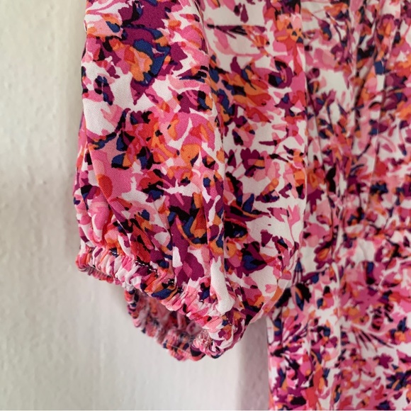 Stillwater The Brand Floral Puff Sleeve Mini Dress - Picture 12 of 14